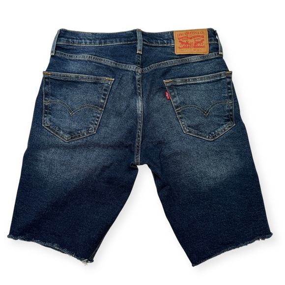 Levi's 511 Men’s Size 30 Jean Shorts Blue Denim Slim Fit Cut-off Jorts EUC - Picture 2 of 9